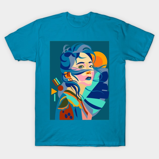 Pop Art Design T-Shirt by Rumah Animaton